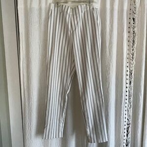 Uniqlo Striped Straight leg Pants